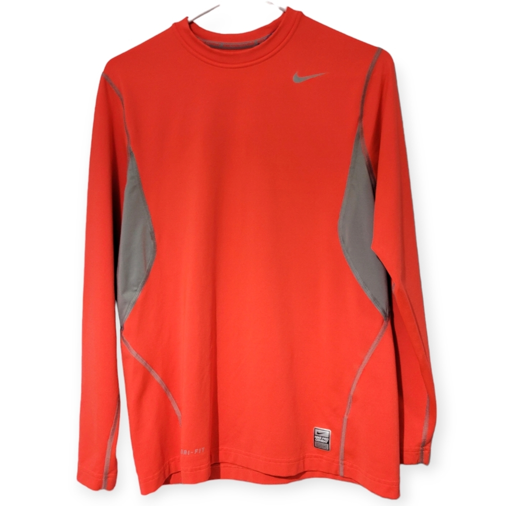 Nike Pro Combat Hyperwarm Fitted Crew Mens Shirt